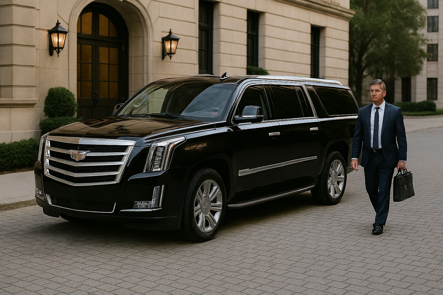Cadillac Escalade ESV corporate transportation in Las Vegas